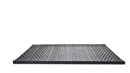 Laufgangbelag N15 Draufsicht. Hammerschlagprofil ist sichtbar.